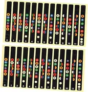 CORHAD Fretboard Sticker Pack 10 Labels Notes Map for Acoustic and Electric Guitars