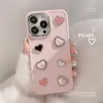 手機殻SWEET LOVING HEART PEARL14PROMAXAPPLEXSPHONE CASEIPHONE13