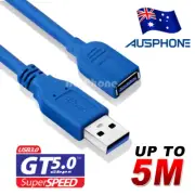 Super Speed USB 3.0 Male to Male Data Cable Extension Cord For Laptop PC Camera