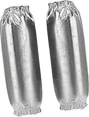 koolsoo Aluminium Foil Suit Fireproof Uniform Lightweight for Cleaning Work Gifts Protective Coverall Anti Thermal Radiation Suit, Sleeves