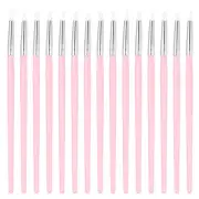 15 Pcs Silicone Clay Sculpting Tool, Pink/White (5mm)