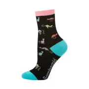 Bamboozld Kids Ditsy Cat Socks BBS15CATCH Medium