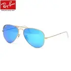 Ray-Ban sunglasses, mirrored, polarized, aviator, Ray-Ban RB3025, 112/4L,size 58