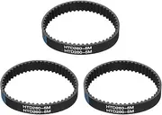 uxcell 3pcs HTD-5M Rubber Timing Belt 52 Teeth, 260mm Pitch Length x 15mm Width x 3.6mm Height, Closed Loop Pulley Timing Belt