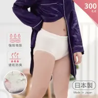 在飛比找momo購物網優惠-【IOHS】女性高300CC-日本速吸尿用內褲(防漏安心 防