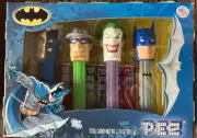 PEZ Batman Collectors Set Two Face, Riddler, Joker, Batman DC Comic