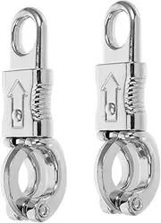 GANAZONO 2pcs Quick Release Backpack Snap Hooks Secure Pet Leash Attachments for Travel Versatile Hardware Connectors for Luggage and Backpack User Friendly Design with Dual Protection