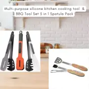 8 in 1 multifunctional portable cooking tool &BBQ Tool SetSpatulaPack(Bulk3Sets)