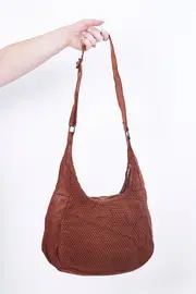 Nadia Leather Hobo Bag--KOM-B10231-W21