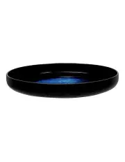 [Maxwell & Williams] Caviar Midnight High Rim Platter 28cm in Black/Blue