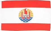 French Polynesia Flag 3' x 5' - French Polynesian flags 90 x 150 cm - Banner 3x5 ft - AZ FLAG