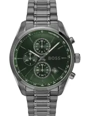 [BOSS] Grand Prix 44 Ionic Plated Dial Watch in Green