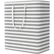 Laundry Basket Hamper Large Collapsible Laundry Hamper with Easy Carry Handles,Freestanding Clothes Hampers (100L,Grey)
