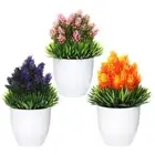 Christmas Simulation Bonsai Fake Potted Artificial Flower Plastic Plant