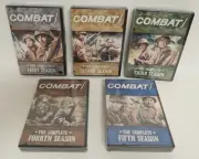 Combat! 1962 TV Series 5 Seasons Complete DVD Set 40 Discs 152 Episodes WWII New
