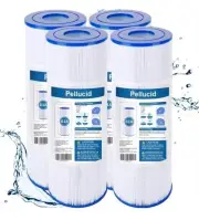 4Pack Pellucid PA81 Pool Filter For Hayward C580E C3030 CX580XRE, C-7483 FC-1225