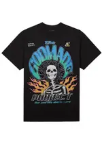 God Made Project Printed Cotton T-shirt - Black XL