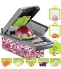 14-in-1 Fruit Vegetable Food Cutter Onion Dicer Vegetable Chopper Kitchen Slicer