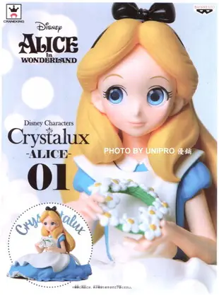 日版 Crystalux 愛麗絲 迪士尼 Disney Characters Crystalux － ALICE － 公仔