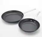 Le Creuset 2-pc Toughened Nonstick PRO Fry Pan Set w/ Pan Protectors New