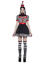[Trickz N' Treatz] Carnival Clown Costume Set