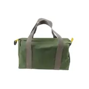 12 Inch Canvas Wide Mouth Tool Bag, Large Capacity Tool Storage Bags for Men,...