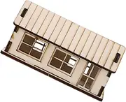 Hohopeti Educational Wooden Puzzle Building Kit Boys and Girls Model Kit for Dollhouse