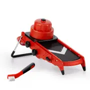 Creative Red Slicer Vegetable Fruit Cutter With Stainless Steel Blade Manual Potato Peeler Carrot Grater Kitchen Tools Gadgets