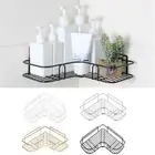 1PC Bathroom Shelf Self Adhesive Corner Shower Caddy Organiser Storage Rack