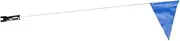 Yardwe Polyester Pp Material Boys and Girls Bike Tail Triangular Flag Easy Install Flagpole