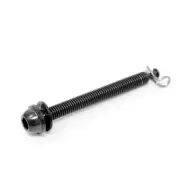 Titanium Flat Mount Caliper Fixing Bolt 48 mm Type C fit Shimano BR-RS505 Black