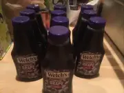 lot of 3 sealed new welch’s concord grape jelly