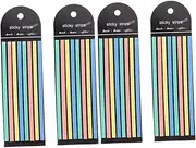 DIYEAH 2pcs 2 Highlight Strips for Books Page Markers Sticky Tabs Book Tags Reading Strips Removable