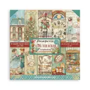 Stamperia The Nutcracker 12" x 12" Double Sided Paper Pad Christmas Scrapbook