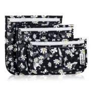 TSA Approved Toiletry Bag, Set of 3 Clear Travel Toiletry Bag Quart Size Zipp...