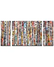 Ready2HangArt Brilliant Birch 3pc Wrapped Canvas Wall Art by Norman Wyatt