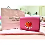 KATE SPADE NIKOLA TWISTLOCK SMALL SIZE ♠️ 桃粉愛心旋轉扣小號包包