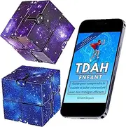 Sensory Dice ADHD - Stress Relief Toys for Kids - 2 Pack - Free eBook for Learning