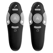 Presentation Clicker Wireless Presenter Remote Clicker for PowerPoint Presentation Remote, PPT Powe Black