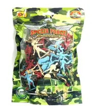 Snap Lock Bag of Army Men