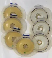 7 Coloplast 11304 Flex Xpro Ostomy Baseplate 35mm Green 15-22mm Pack/7 Barriers