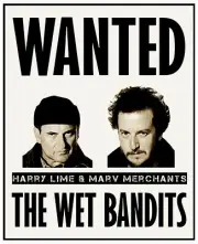 Home Alone Wet Bandits Iron On Transfer-T-Shirt + Light & Dark Fabrics #2