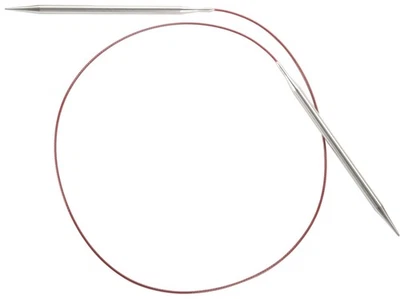 ChiaoGoo Red Lace Stainless Steel Circular Knitting Needles 32"-Size 19/15mm