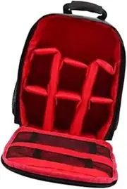 Vsenkes Camera Bag Backpack DSLR Backpack Carry Case Waterproof Organizer Camera Bag Photography Backpack for DSLR Slr Camera Travel