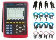 3 Phase Energy Power Quality Analyzer Logger Tester with Ф8mm Ф40mm Ф68mm Ф300mm