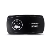CH4X4 Marine Rocker Switch Livewell Lights Symbol 3