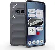 [Yienning] Case for Nothing CMF Phone 1 Case Cover,Protective Cover Flexible TPU Protection Shockproof Phone Case for Nothing CMF Phone 1 Case Cover Gray