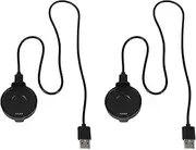 Mellisso 2X Smart Watch Charger USB Data and Dock Charge Dock Cable Watch Charger with 1M Magnetic Suction Cable