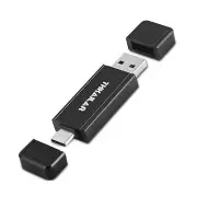 THKAILAR USB 3.2 Solid State Flash Drive 128GB Up to 350MB/s and 1TB USB C Fl...