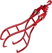 Log Grapple for Logging Tongs, 36inch 4 Claw Timber Claw Hook Eagle Claws Design, Log Grabs Timber Lifting Tongs for Truck, ATV, Tractor and Skidder